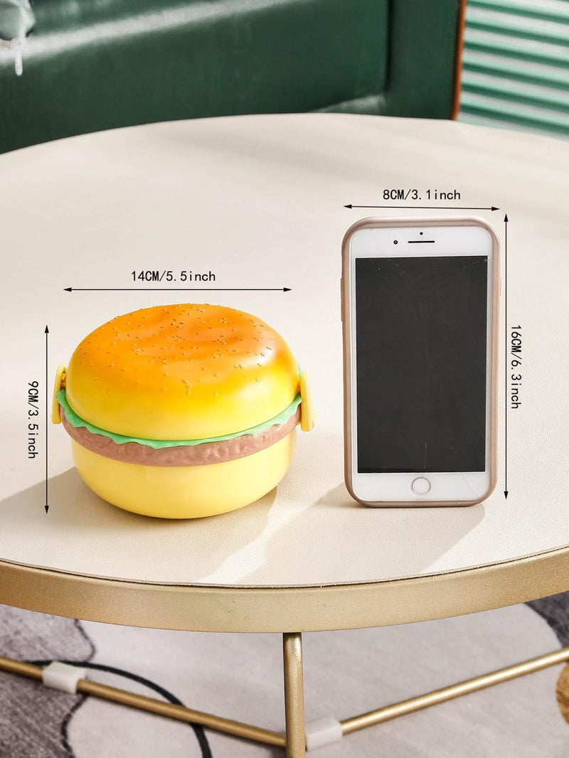 Novelty Burger Shape Lunch Box