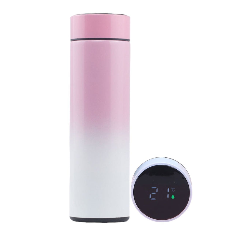 500ml Smart Sports Water Bottle with LED Temperature Display