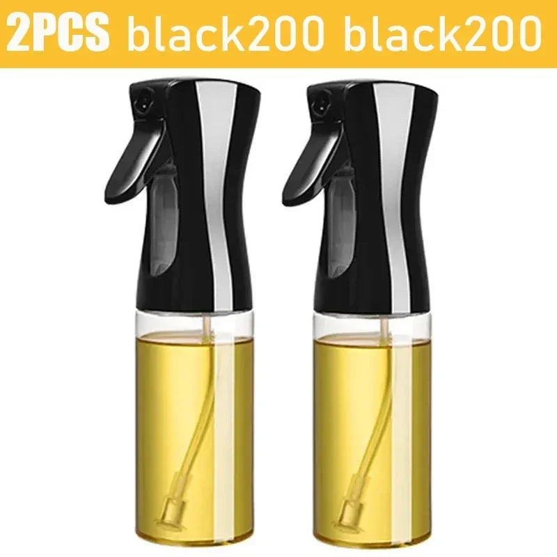 200ML Oil Spray Olive Oil Spray Bottle Kitchen Cooking Dispenser Camping Baking Vinegar Soy Sauce Sprayer Containers