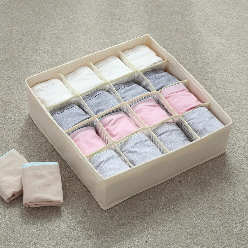 3pcs Drawer Separator Box Organizer Underwear Organizer Clothes Storage Socks Bra Belt Panties Storage Box