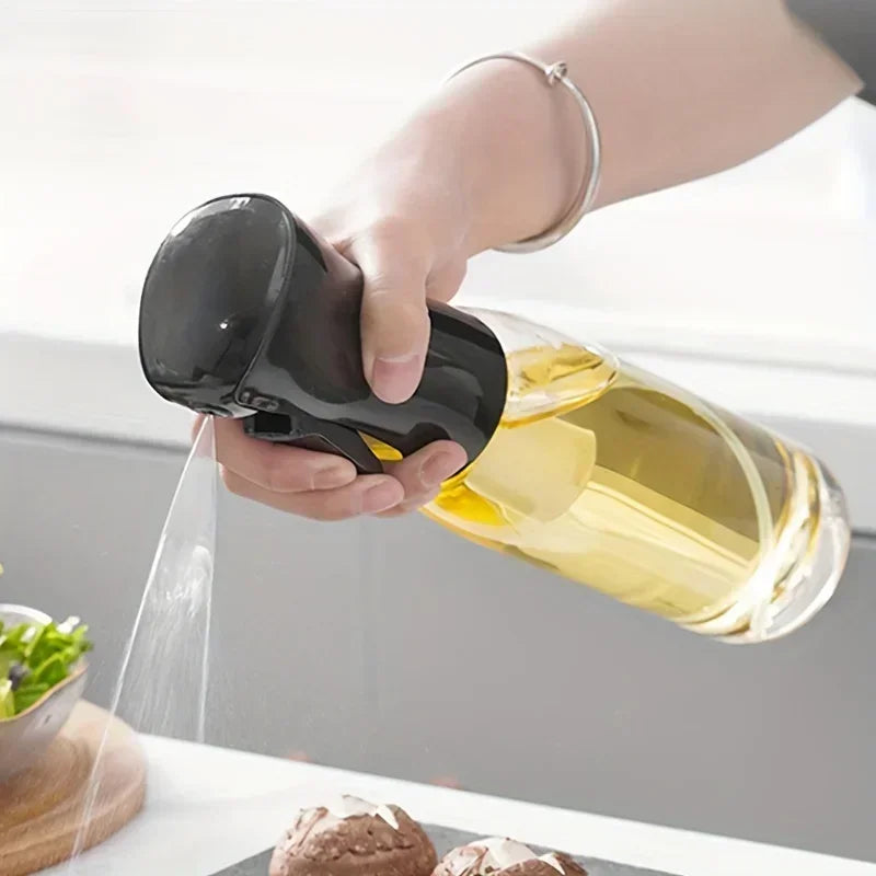 200ML Oil Spray Olive Oil Spray Bottle Kitchen Cooking Dispenser Camping Baking Vinegar Soy Sauce Sprayer Containers