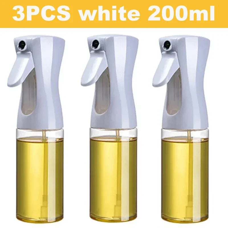 200ML Oil Spray Olive Oil Spray Bottle Kitchen Cooking Dispenser Camping Baking Vinegar Soy Sauce Sprayer Containers