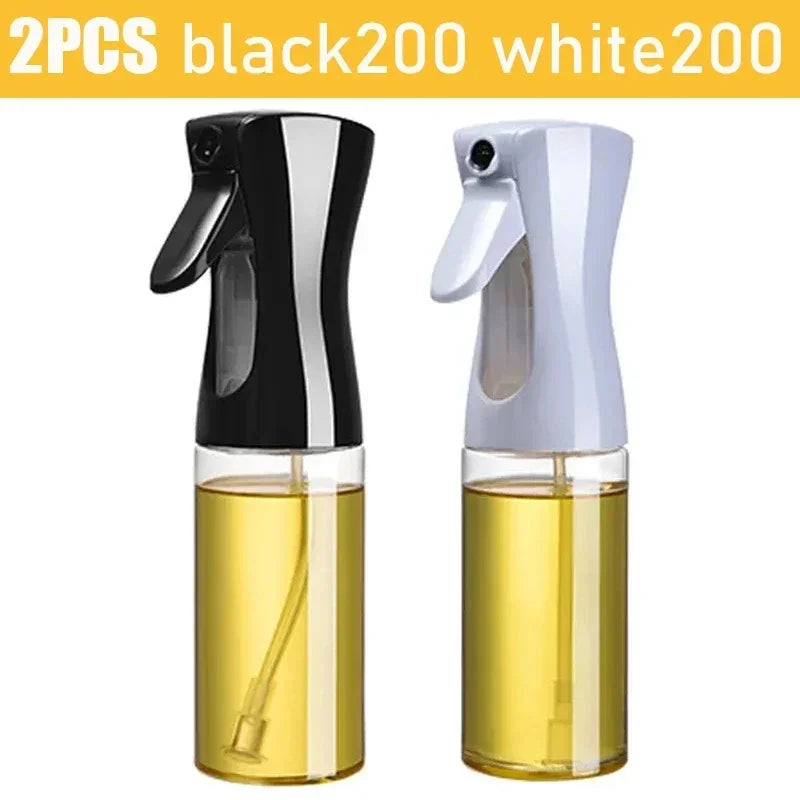 200ML Oil Spray Olive Oil Spray Bottle Kitchen Cooking Dispenser Camping Baking Vinegar Soy Sauce Sprayer Containers