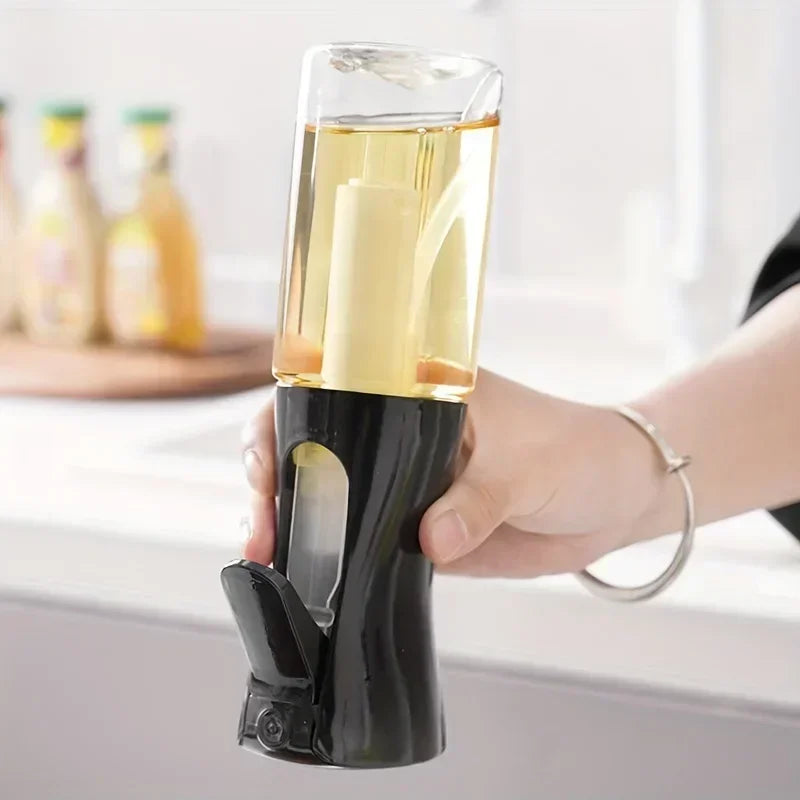 200ML Oil Spray Olive Oil Spray Bottle Kitchen Cooking Dispenser Camping Baking Vinegar Soy Sauce Sprayer Containers