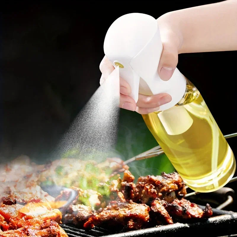 200ML Oil Spray Olive Oil Spray Bottle Kitchen Cooking Dispenser Camping Baking Vinegar Soy Sauce Sprayer Containers