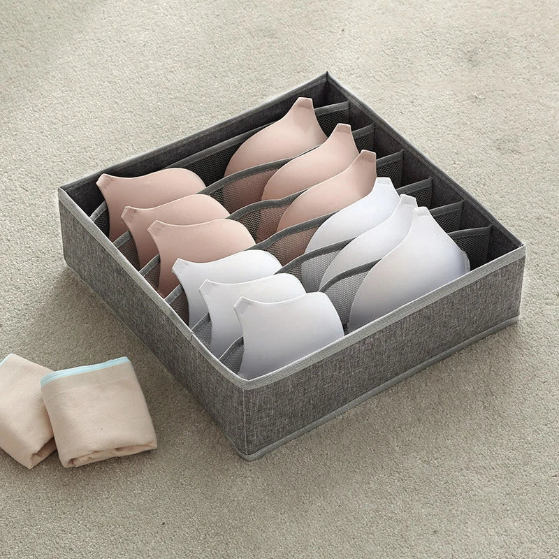 3pcs Drawer Separator Box Organizer Underwear Organizer Clothes Storage Socks Bra Belt Panties Storage Box