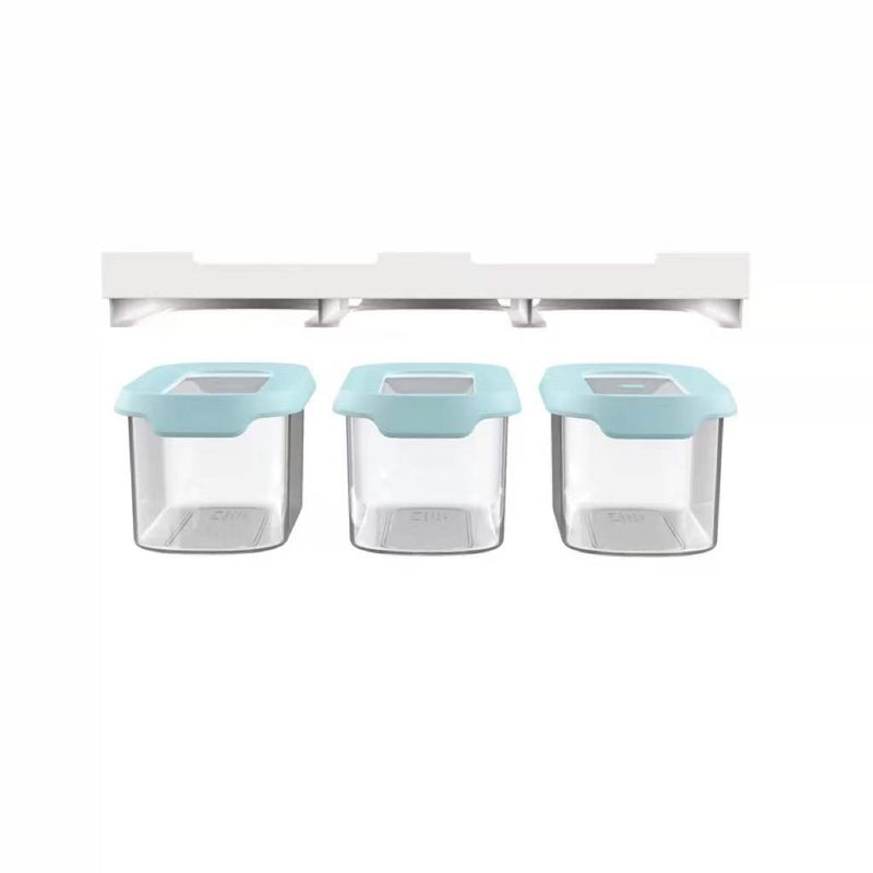 CupboardStore Airtight Easy Pour Food Container Set with Undershelf Hanger