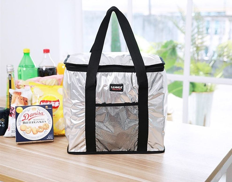 26L Extra Large SANNE Insulated Picnic Bag Outdoor Food Carrier Tote Bag