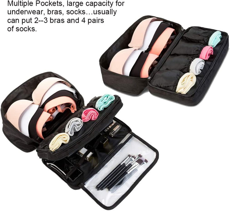 Portable Hanging Toiletry Bag Waterproof Large Capacity Travel Cosmetic Bag