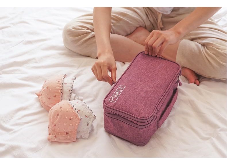 Portable Hanging Toiletry Bag Waterproof Large Capacity Travel Cosmetic Bag